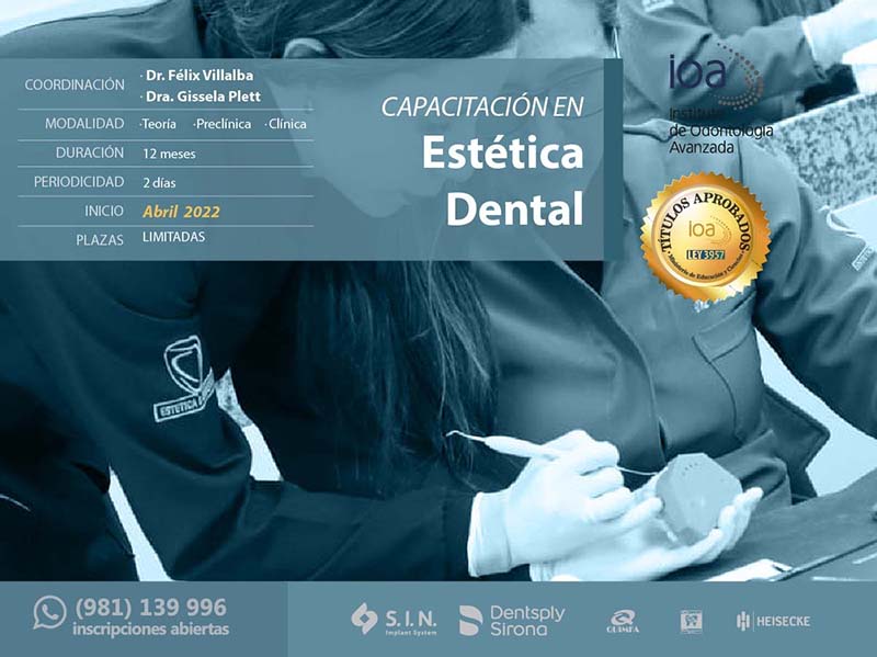 Capacitación en Estética Dental