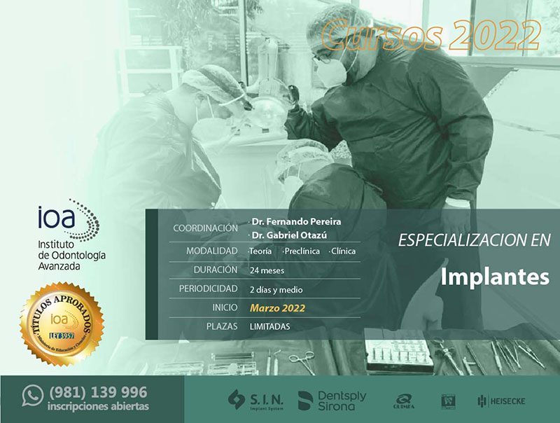Especialización en Implantes