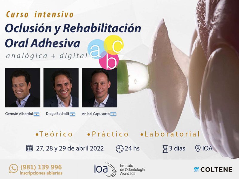 Oclusión y Rehabilitación Oral Adhesiva