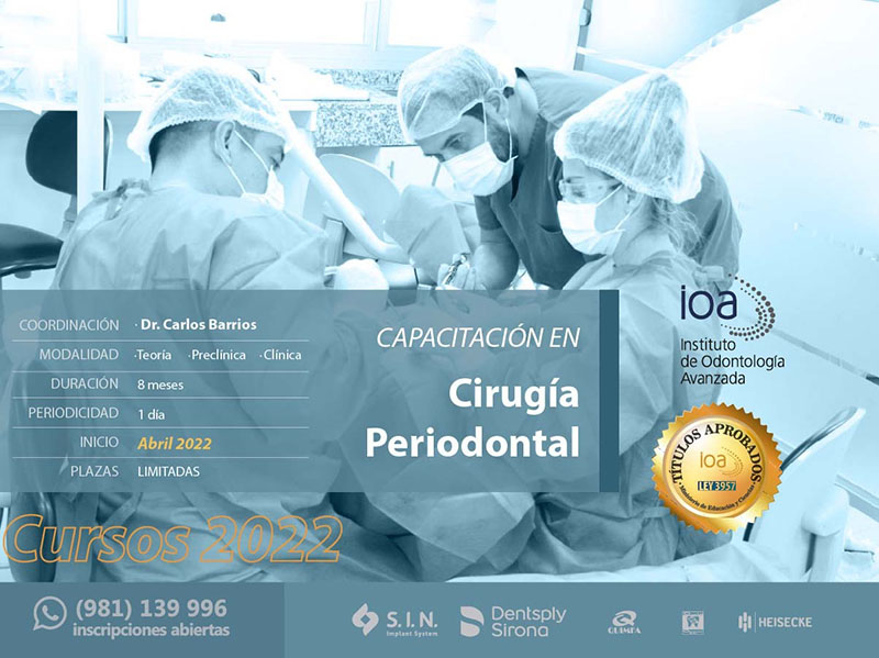 Capacitación en Cirugía Periodontal