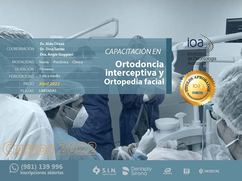 Capacitación en Ortodoncia Interceptiva