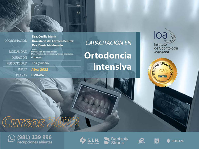 Capacitación en Ortodoncia Intensiva