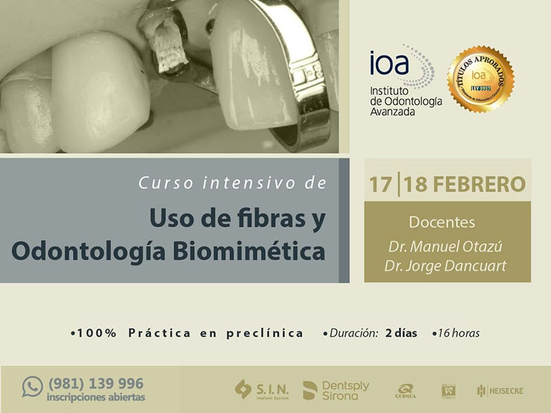 Uso de fibras y odontología Biomimética