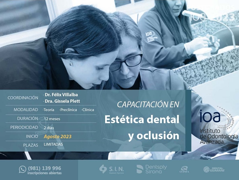 Curso de Capacitación en Estética Dental y Oclusión