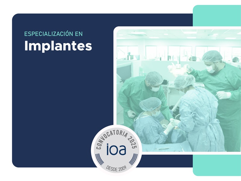 Especialización en Implantes  – 2025