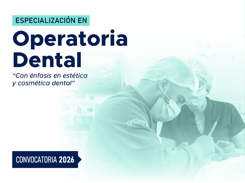 Especialización en Operatoria Dental – 2026